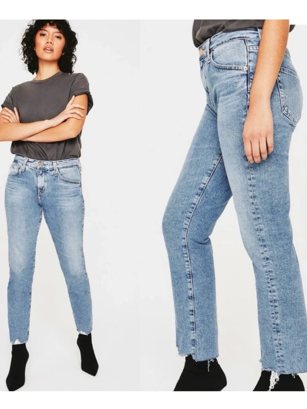 AG Ex-Boyfriend Contour 360 Slouchy Slim Jeans Womens 27